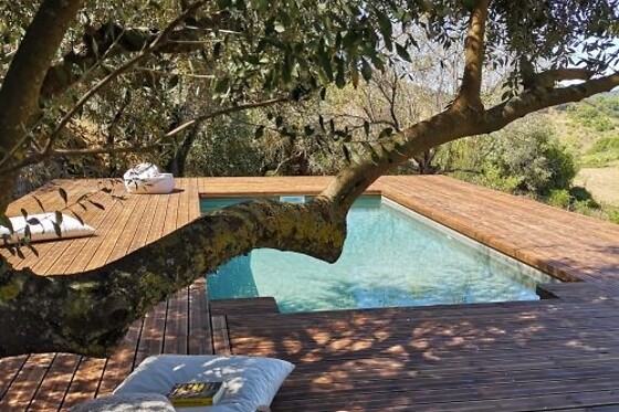 Uma noite em Eco-Villa com pequeno-almoço para 2 em Biovilla em Palmela (Setúbal)