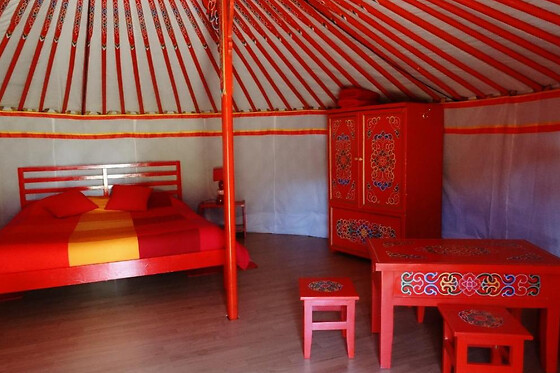 Uma noite em Yurt com pequeno-almoço para 3 em Nomad Planet em Fiães do Rio (Vila Real)