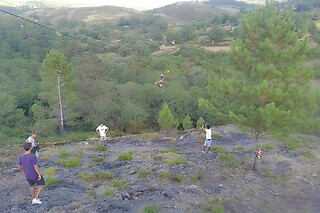 Salto pendular a 40 metros para 2 pessoas | Ruta Aventura Rafting Melgaço - Viana do Castelo