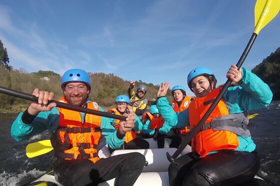 Salto pendular a 40 metros para 2 pessoas | Ruta Aventura Rafting Melgaço - Viana do Castelo