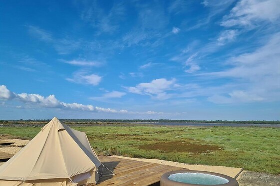 Uma noite em Tipi com pequeno almoço para 2 em Comporta Side (Setúbal)