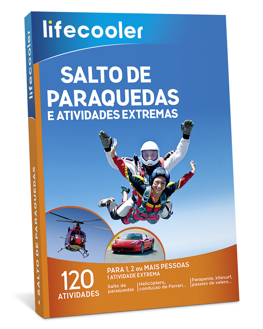 Salto de paraquedas e atividades extremas