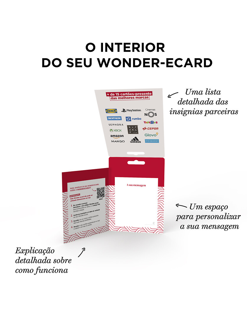 Cartão Presente Obrigado