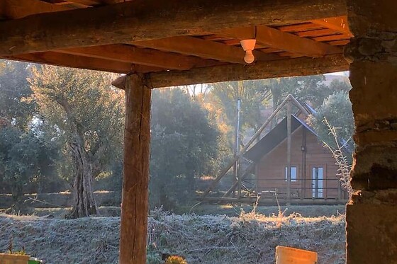Uma noite em Cabana com pequeno-almoço para 2 em Quinta do Ragal em Fundão (Castelo Branco)
