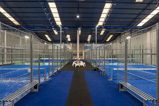 Aula de Padel em dupla num dos maiores centros do país | ABC Indoor Padel - Sintra