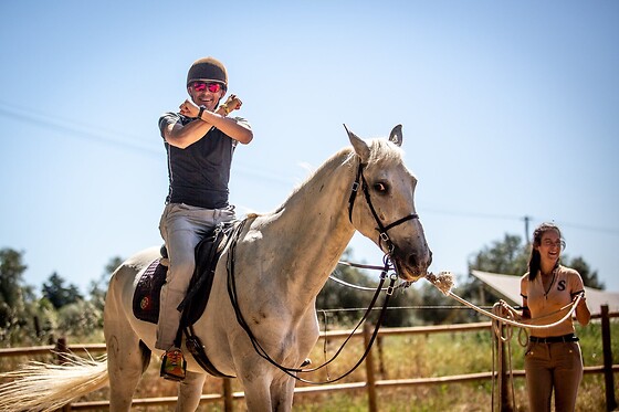 Passeio de Charrete + Batismo a Cavalo para Grupo até 5 | Coudelaria Rita Cotrim, Golegã (Santarém)