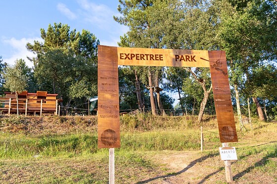 Entrada no Expertree Park: 8 Percursos de Arborismo para 2 em Penela (Coimbra)