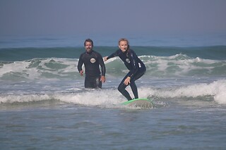 Pack diário de 2 aulas para 2 | The Surf Academy - Marteleira (Lourinhã)
