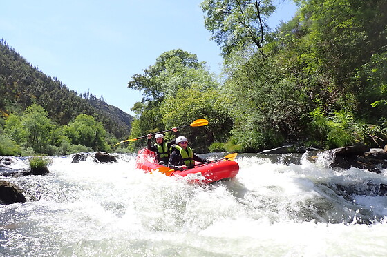 Cano-rafting para 2 em Just Come – Countryside & Adventure Tours em Arouca (Aveiro)
