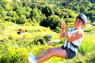 Arborismo e escalda para 4 em Time Out Parque Aventura em Ponte de Lima (Viana do Castelo)