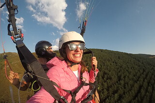 Batismo de voo de parapente em Montalegre | para 2 - 1h | Landfor Adventure Sports (Vila Real)
