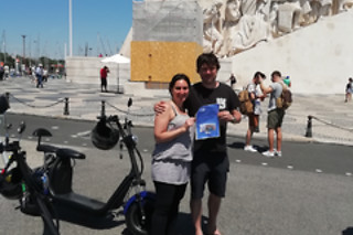 Lisboa genuína em scooter elétrica para 1 em Mob, by Mobi.eTours (Lisboa)