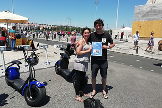 Lisboa genuína em scooter elétrica para 1 em Mob, by Mobi.eTours (Lisboa)