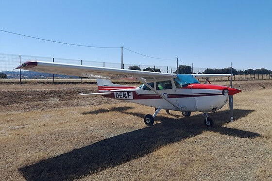 Briefing pré-voo e voo para 3 em ACCV - Aero Clube da Costa Verde em Paramos (Aveiro)