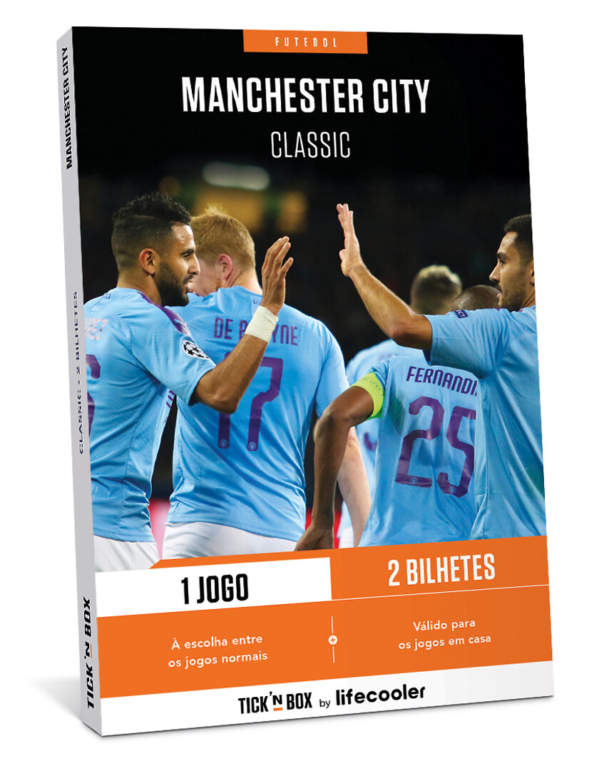 Manchester City - 2 bilhetes