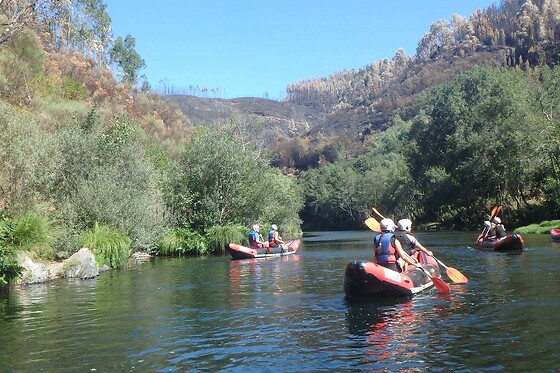 Canoeing para 1 em Clube do Paiva em Arouca (Aveiro)