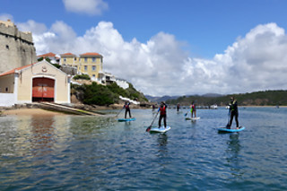Aula de Paddle | SUPALentejo em Vila Nova de Milfontes