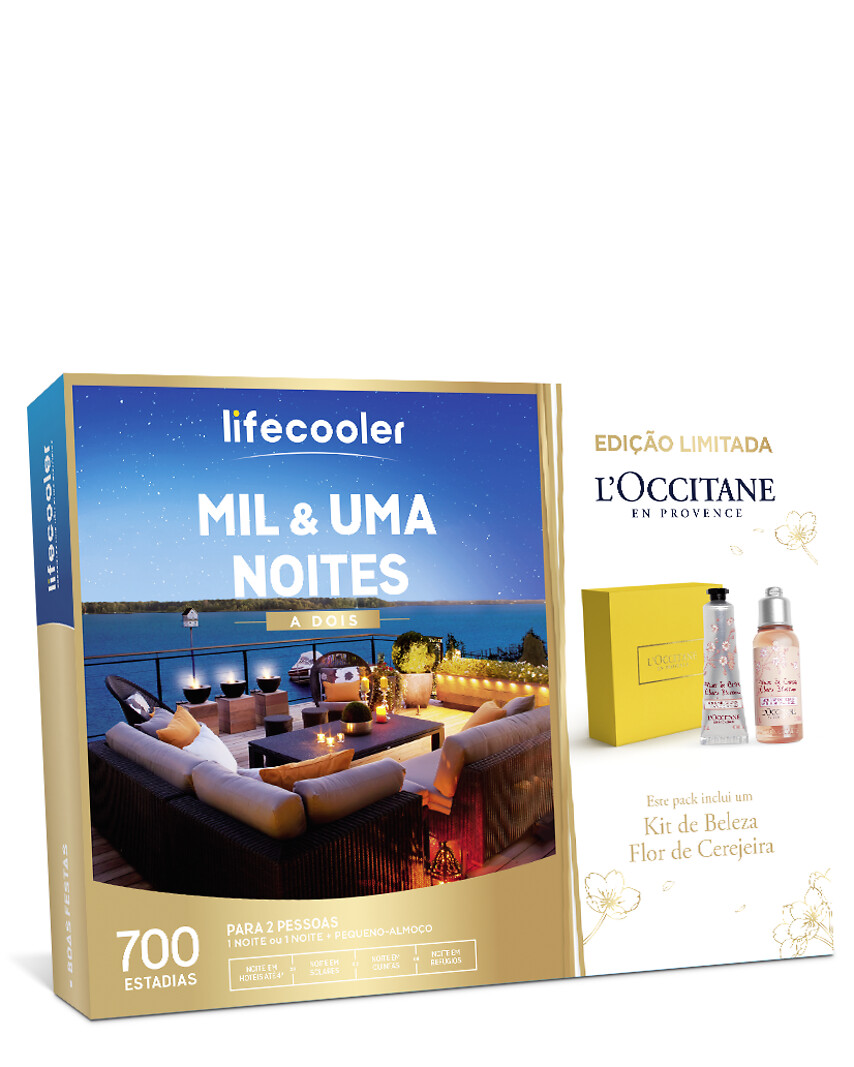 Mil & uma noites a dois + Kit L'Occitane