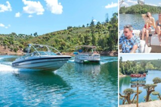 Passeio de barco para 2 em Aquax em Ferreira do Zêzere (Santarém)