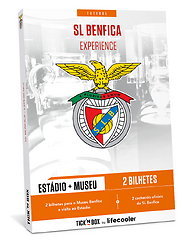 SL Benfica Experience - 2 bilhetes estádio + museu