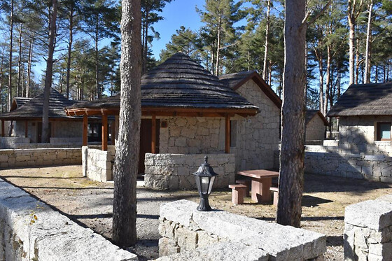 Uma noite em Bungalow para 2 em Alvão Village Camping em Vila Pouca de Aguiar (Vila Real)