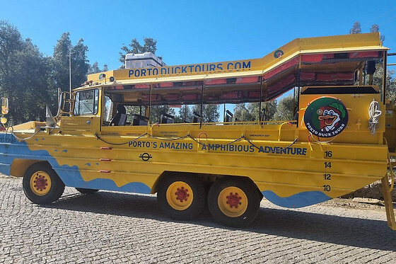 Passeio turístico em anfíbio para 2 | Porto Duck Tours -  Vila Nova de Gaia (Porto)