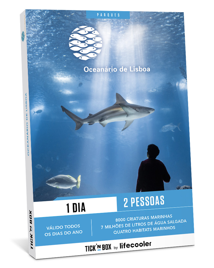 Oceanário de Lisboa - 2 bilhetes