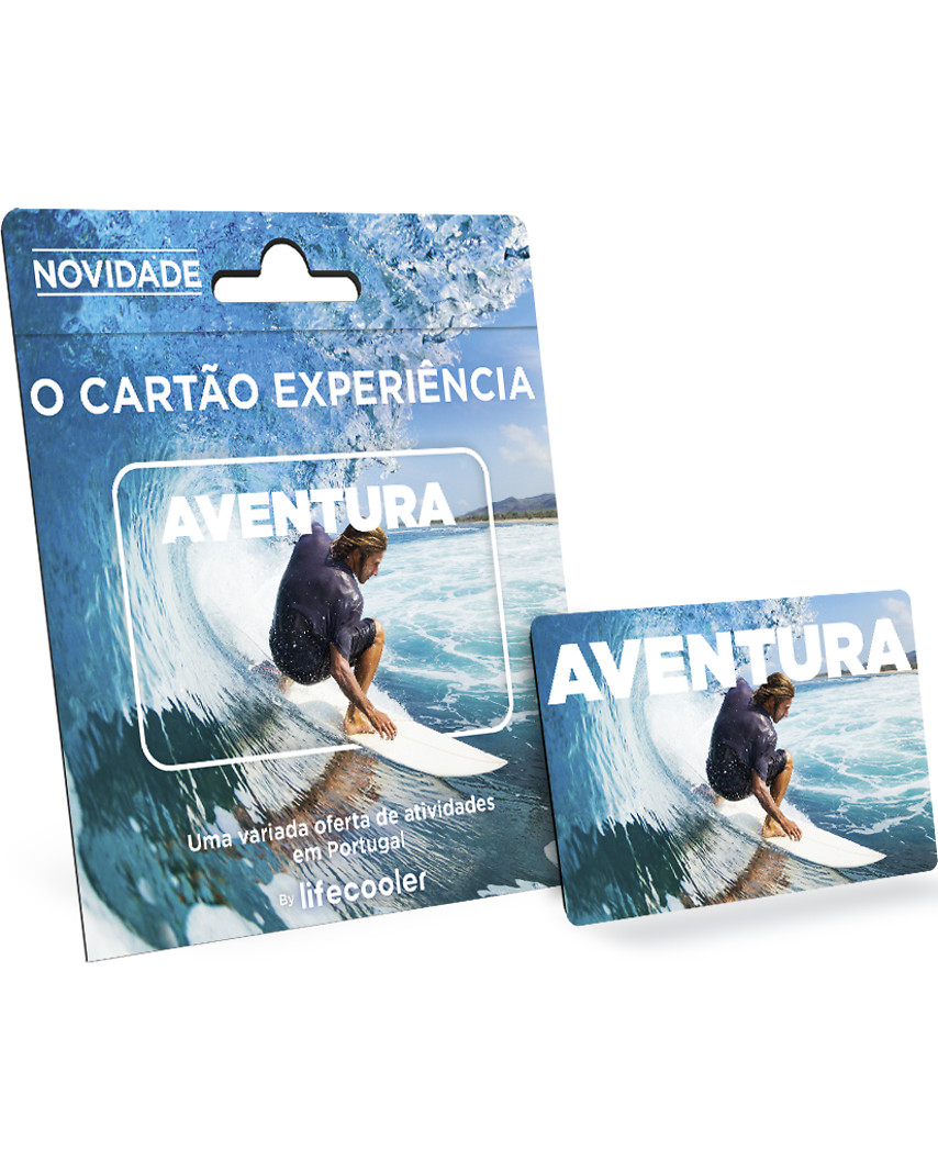 Cartão Experiência Aventura
