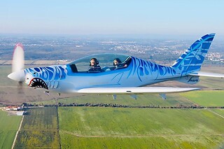 Experiência de voo em Ultraleve Shark para 1 em AeroDreams em Benavente (Santarém)